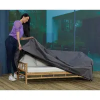 Gardissimo Schutzhülle für Gartenbänke Gartenmöbel Abdeckung Abdeckhaube 204 x 90 x 60 cm ( BxTxH )