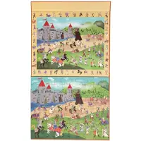 Scratch Magnetpuzzle - Entdeckungsspiel Ritter - 2 in 1