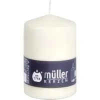 Seit 1744 müller KERZEN Müller Kerzen Stumpenkerze, vanille 2011107038 , 1 Packung = 6 Stück, (Ø x H): 70 x 110 mm