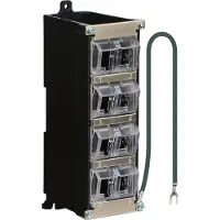 EFB Elektronik Keystone Verteilergehäuse 8-Port für Hutschiene und Wandmontage, Kunststoff Hersteller: (ET-25186.2)