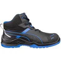 Puma Safety Sicherheitsstiefel Krypton Blue Mid S3S ESD FO SR 634270 Gr. 42 blau