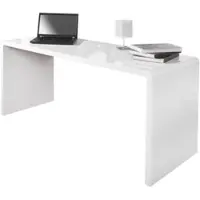 Invicta Schreibtisch FAST TRADE - 160cm weiß Hochglanz Computertisch