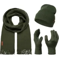 Rock Creek Schal Mütze Handschuhe Set Winterset