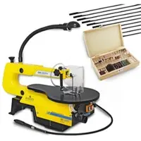 BAMATO Dekupiersäge DEK-1600V inkl. 10 Sägeblätter und 103 tlg. Werkzeug-Set