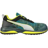 Puma Sicherheitshalbschuh Charge Green Low nach EN ISO 20345:2011 S1P ESD HRO SRC grün Größe 40