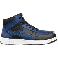 Puma Sicherheitsschuh Frontcourt Blue/Black Mid nach EN ISO 20345:2011 S3 ESD FO HRO SR schwarz Größe 41