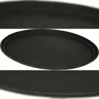 TRIZERATOP TACA KELNERSKA OWALNA 600x735MM