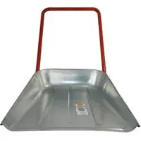 SHW Schneeschieber 54104 Schneehexe, 62cm breit, aus Stahl, mit Bügel