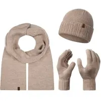 Rock Creek Schal Mütze Handschuhe Set Winterset