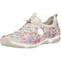 Rieker Damen Slipper Bunt/Gemustert