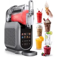 4Swiss SM026 SlushieMaster Eismaschine & Slush-Maker – 7in1 Profi-Gerät für Slushies, Frozen Cocktails, Softeis & Frappé, 1,8L Kapazität, Selbstreinig