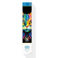 Carletto Deutschland DIAMOND DOTZ Diamond Painting Katze Neon 35,5x45,7cm