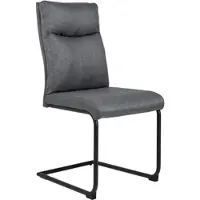 Invicta Stuhl COMFORT - grau mit Komfortgriff Moderner Freischwinger
