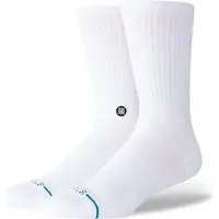 Stance Uncommon Solids Icon Socks Weiss Schwarz M (38 - 42) M (38 - 42)
