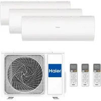 Haier Multi 5 port Udedel 5U105S2SS5FA R32 10,5 kW SCOP 4,0 A+ Geeignet für Wandgeräte, Standmodelle