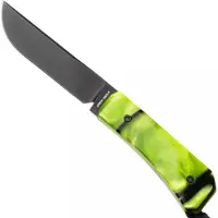 Jack Wolf Knives Jack Wolf Pioneer FIXedc PIONE-FX-01-KIR-TOX-GRN, DLC S90V, Kirinite Toxic Green, Fahrtenmesser
