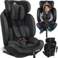 Kidiz Autokindersitz Triangle Premium Kindersitz mit Isofix Kinderautositz Autositz Sitzschale 9 kg - 36 kg 1-12 Jahre Gruppe 1/2/3 universal zugelassen nach ECE R129/03