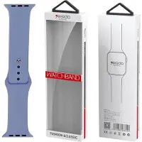 Yesido WB44 Silikonarmband für Apple Watch L 38/40/41 (97+132) #49 BLAU
