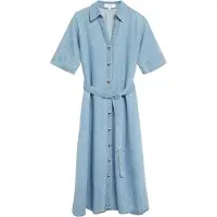 Comma Dresses Blue Denim Größe: 40 | Blusenkleider Outlet | Damen | Blau
