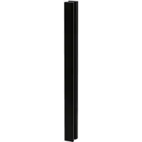 Levidor Glasschiebetür Stangengriff Paar Flach 35 cm Schwarz