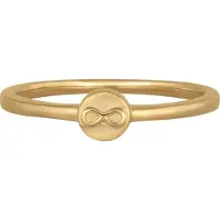 Cai Ring 925/- Sterling Silber ohne Stein Glänzend Gelb