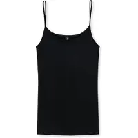 Schiesser Tanktop Damen 200762 Luxury Black-L