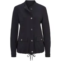 Goldner Blouson mit Stehkragen in marine | Gr.: 50