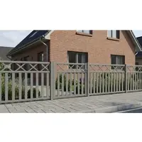 Meingartenversand.de Aluminium Pellworm Gartenpforte 100 x 90 cm, grau RAL 7045 – DIN-Rechts Einzeltor – inkl. Schloss Profilzylinder & Edelstahl-Drückergarnitur