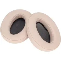 OEM Kopfhörer Ohrpolster weich Memory Schaum Leder Beige Ersatz