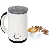 OEM Milchaufschäumer Edelstahl weiß 280ml