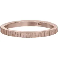 Cai Ring 925/- Sterling Silber ohne Stein Glänzend CAI Rot