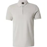 BOSS Slim-Fit Poloshirt aus Stretch-Baumwolle mit Reißverschluss Grösse XL