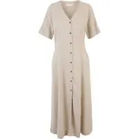 MSCH Copenhagen Damen Kleider Mschviana Ginia 2/4 Dress - Zand - Größe XS