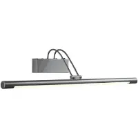 LINDBY LED-Bilderleuchte Mailine, 69 cm, nickel, Schalter