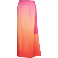 Karl Lagerfeld Printed Tie Maxi Pareo Ombre Hibiscus-carmelia Größe: S | Maxiröcke Outlet | Damen