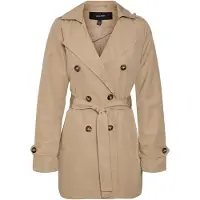 Vero moda Trenchcoat in Silver Mink | Gr.: 50