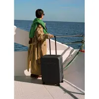 Create LUGGAGE STUDIO - Harter Koffer aus Polycarbonat mit TSA-Schloss und multidirektionalen Rädern