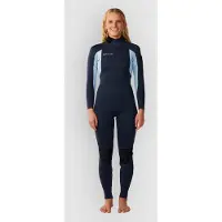 Rip Curl Trad 4/3 Mm Neopren-anzug Mit Langen Ärmeln Und Reißverschluss Am Rücken Für Damen
