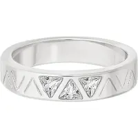 Cai Ring 925/- Sterling Silber Zirkonia Glänzend CAI Weiß
