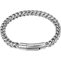 True Rebels Armband aus Edelstahl in silber | Gr.: 19 cm