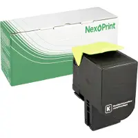 NexoPrint Toner kompatibel zu Lexmark C232HK0 schwarz MC 2640 adwe MC 2535 adwe MC 2425 adw MC 2325 adw C 2535 dw