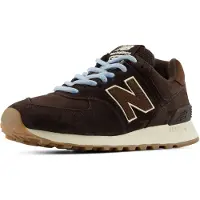 New Balance Damen Sneaker 574 Laces D - Bruin - Größe 38