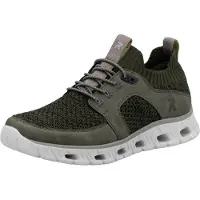 Rieker Sportliche Slipper Herren 31393836383736 Grün 47 EU