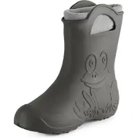 Ladeheid Damen federleichte Eva Gummistiefel Regenschuhe gefüttert LA-CA-12 (Carbone, 38/39 EU)