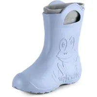Ladeheid Damen federleichte Eva Gummistiefel Regenschuhe gefüttert LA-CA-12 (Hellblau, 36/37 EU)