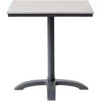 Cinas Balkontisch »Mood «, LxBxH: 70 cm x 70 cm x 76 cm, HPL - grau