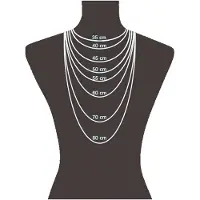 Cai Collier 925/- Sterling Silber Zirkonia 39+5cm Glänzend CAI Gelb