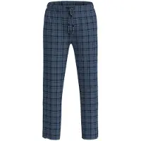 Tom Tailor Pyjamahose Denver in blau-mittel-Karo | Gr.: 48