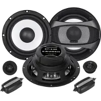 Crunch GTI6.2E, 200 W, 100 W, 4 Ohm, 54 - 22000 Hz, Neodym, Dome