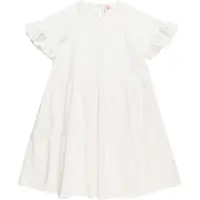 Vero moda Kleid 10287423 Weiß Regular Fit